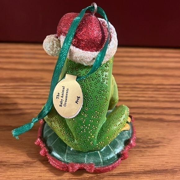 The Danbury mint Christmas ornament - frog - Picture 3 of 5